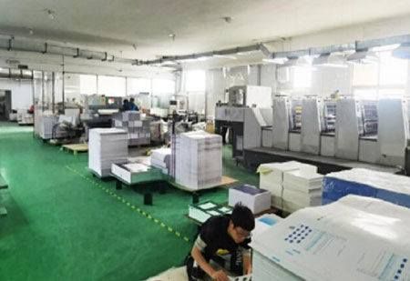 天津印刷廠車間展示